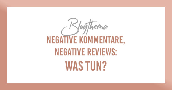 Negative Kommentare, Negative reviews – Was tun? Wink Lashes Blog